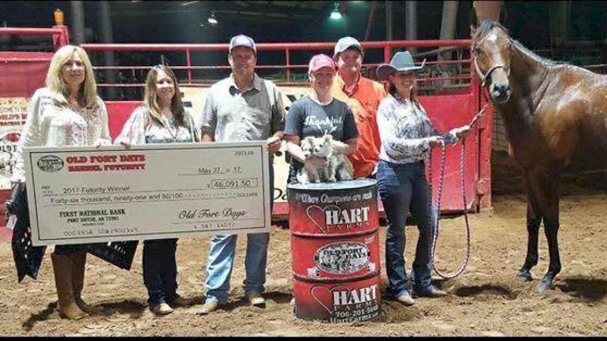 Leslie Willis Wins Fort Smith Old Fort Days Futurity