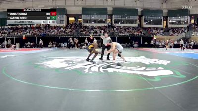 175-4A/3A Quarterfinal - Jaedin Seck, Seneca Valley vs Jonah Obitz, Marriotts Ridge