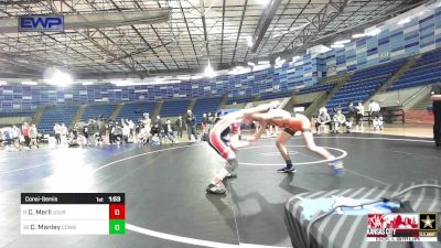 120 lbs Consolation - Cooper Merli, Journeymen Wrestling Club vs Calan Manley, Cowboy Wrestling Club