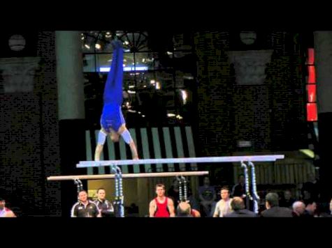 Chris Brooks - Parallel Bars - 2012 Winter Cup Prelims 16.0!