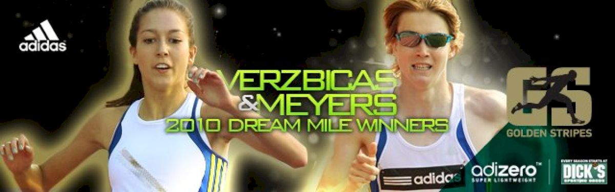 2010 adidas Dream Mile Champions : Lukas Verzbicas and Maddie Meyers