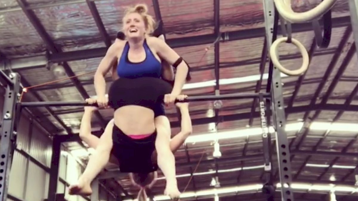 Ninja Warrior Gymnasts Try The Craziest Partner Challenges You've Ever Seen