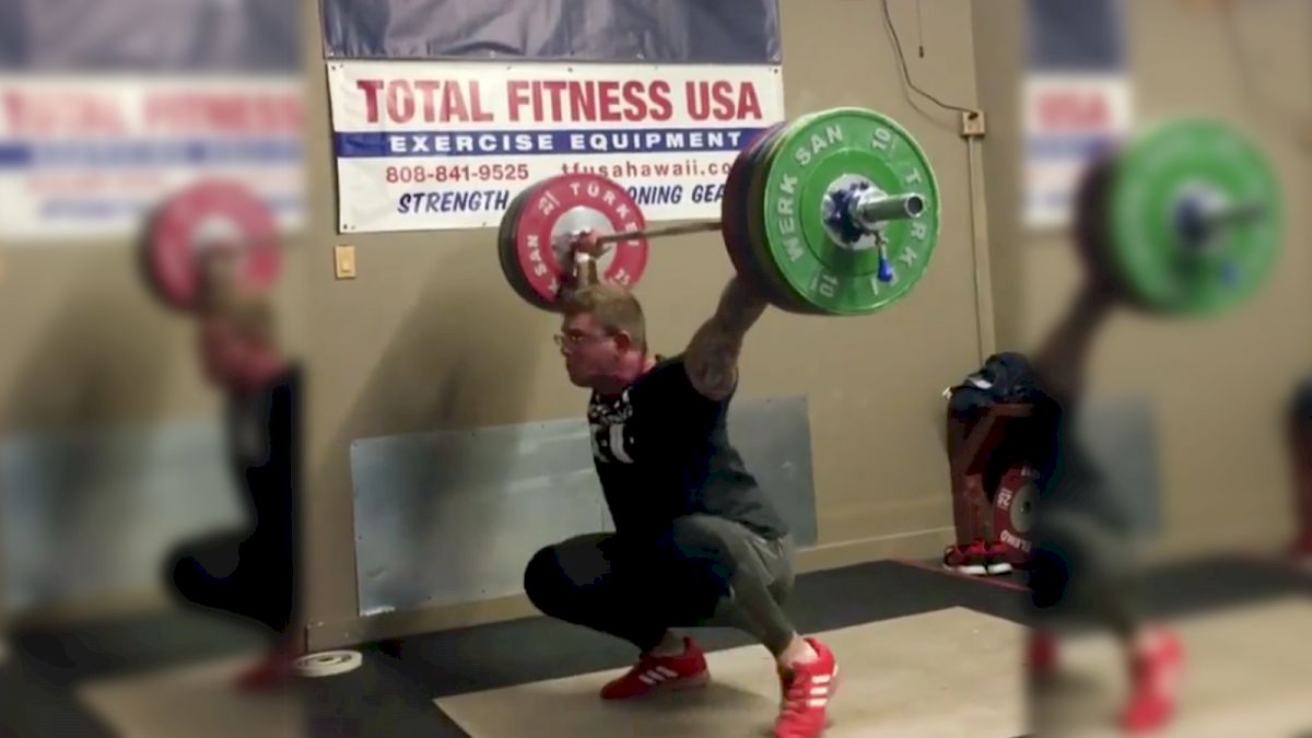 James Moser's Epic 165kg Snatch Miss Will Pump You Up