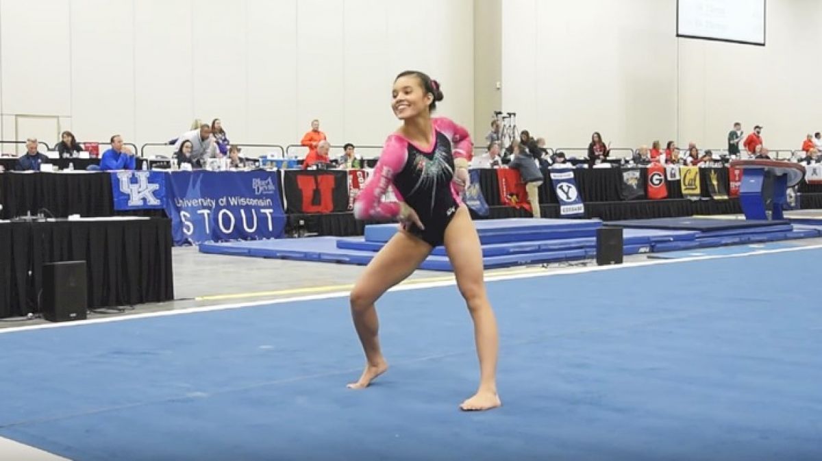 Maya Bordas Conquers Nerves To Secure J.O. National All-Around Title