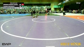 80 lbs Consi Of 4 - Jeremiah-Roman Castro, Savage House Wrestling Club vs Landen Fortunato, THRESHOLD WRESTLING CLUB