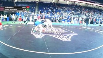 D1-138 lbs 5th Place Match - Gavin Holcombe, Salem vs Nolan King, Temperance Bedford