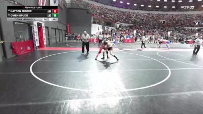 125 lbs Cons. Round 2 - Owen Spude, Luxemburg-Casco Wrestling Club vs Kayden Moore, Askren Wrestling Academy