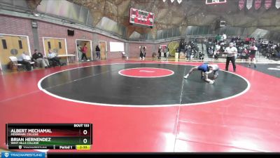 141 lbs Cons. Round 3 - Brian Hernendez, West Hills College vs Albert Mechamal, Moorpark College