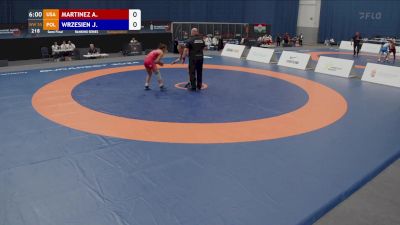 55 kg Semi Final - Amanda Martinez, USA vs Jowita Wrzesien, POL