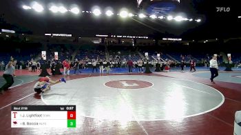 113 lbs Quarterfinal - Jack Lightfoot, Tewksbury vs Brayden Boccia, Milford [MA]