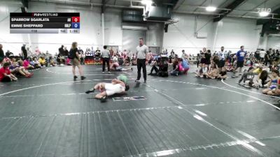 118 lbs Round 3 (4 Team) - Emme Sheppard, R&R Ladies Purple vs Sparrow Sgarlata, AR-15