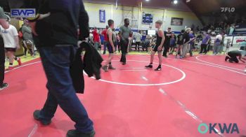 92 lbs Rr Rnd 3 - Gabe Reed, Henryetta Knights Wrestling Club vs Dayton Garris, Mannford Pirate Youth Wrestling