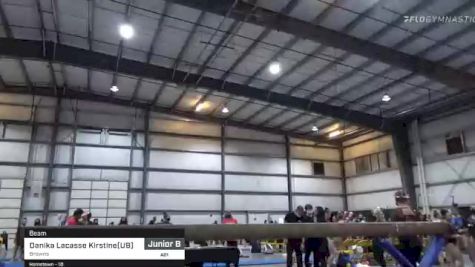 Danika Lacasse Kirstine(UB) - Beam, Browns - 2021 Region 1 Women's Championships