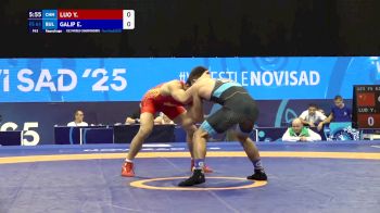 61 kg Repechage #3 - Yongquan Luo, China vs Erdal Galip, Bulgaria
