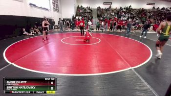 150 lbs Champ. Round 1 - Britton Matejovsky, Eaglecrest vs Andre Elliott, Eaglecrest B