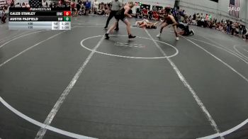 130 lbs Round 1 (4 Team) - Caleb Stanley, EsteBuilt WC vs Austin Padfield, Broad Axe White