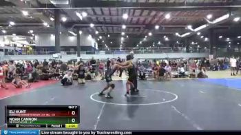 125 lbs Round 5 (8 Team) - Eli Hunt, HANOVER HAWKEYE/RIVER CITY WC vs Noah Cannon, VB FIGHTHOUSE