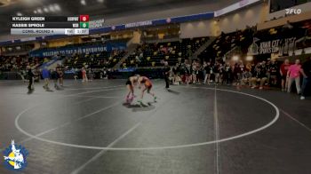 130 lbs Cons. Round 4 - Kassie Sprole, Waverly-Shell Rock vs Kyleigh Green, Lockport (Twp.)
