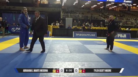 Tyler Scott Moore vs Abraham J. Marte Messina 2025 Pan Jiu Jitsu IBJJF Championship