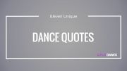 11 Inspirational Dance Quotes You've Never Heard