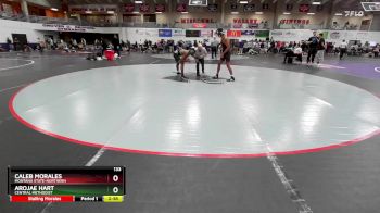 133 lbs Champ. Round 2 - Caleb Morales, Montana State-Northern vs Arojae Hart, Central Methodist