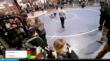 138 lbs Champ. Round 2 - Blake Berger, Deer Park vs Carlos Kisokwa, Kamiakin