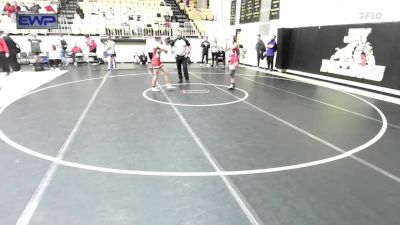 130 lbs Round Of 16 - Kendra Perrien, McLoud vs Mariah Ahmed, Owasso Girls HS