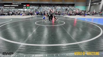 46 lbs Consi Of 4 - Meleah Banegas, Poway Elite vs CharleeAnn McCoy, Askeo International Matclub