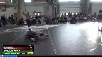 92 lbs Round 2 (4 Team) - Ignacio Villasenor, PA Alliance Black vs Will Yordy, Junior Terps Xpress