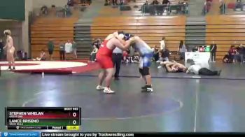 285 lbs Quarterfinal - Lance Briseno, West Hills vs STEPHEN WHELAN, Great Oak