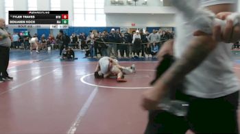 150 lbs Champ. Round 2 - Benjamin Koch, Blair Academy vs Tyler Traves, Mountain View