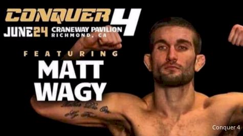 Team Alpha Male's Matt Wagy looks for 7th straight win at Conquer FC 4