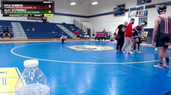 174 lbs Round 3 (6 Team) - Eloy Gutierrez, Northern Oklahoma College-Tonkawa vs Kyle Robbins, Clackamas Community College