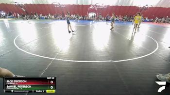 106 lbs Round 2 (16 Team) - Samuel Peterson, Lena/Bonduel vs Jack Erickson, Cameron