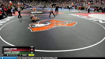 Semifinal - Ambie Custard, McCook Girls vs Madisen Petersen, Crofton-Bloomfield Girls