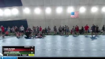 141 lbs Cons. Round 2 - Julius Gerencser, Daleville Broncos Wrestling vs Cade Putzek, Center Grove WC