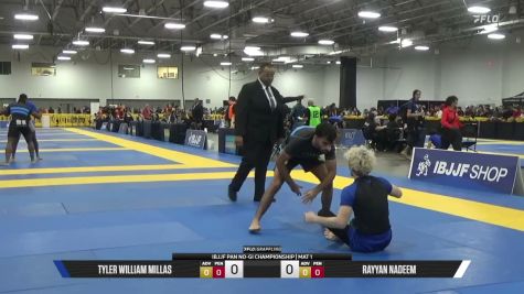 Rayyan Nadeem vs Tyler William Millas 2026 Pan IBJJF Jiu-Jitsu No-Gi Championship