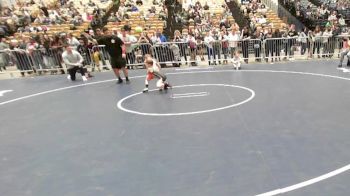 44 lbs Semifinal - James Loomis, Mexico Wrestling vs Ronan Van Buren, Gorilla Grapplers