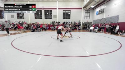 144 lbs Consi Of 16 #1 - Matthew Alvarado, St. Thomas vs Clifton Gorelick, Charlotte Latin