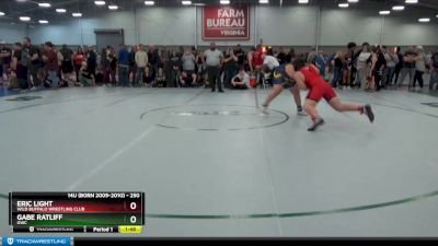 250 lbs Champ. Round 1 - Eric Light, Wild Buffalo Wrestling Club vs Gabe Ratliff, GWC