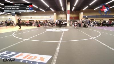 93 lbs Consolation - Cain Joseph, Texasports Wrestling vs Gael Smith, Dead Shot Wrestling Club