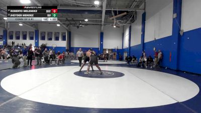 285 lbs Consi Of 8 #1 - Roberto Melendez, South Hadley vs Jheyder Mendez, Haverhill