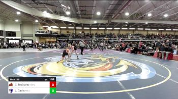 126 lbs Round Of 16 - Carter Trubiano, Keene vs Logan Davis, Mt. Anthony