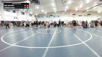 85 lbs Semifinal - Abel Belcher, WV vs Camden Poole, OH