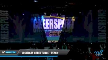 Louisiana Cheer Force - Peach [2021 L3 Youth - Medium Day 2] 2021 CHEERSPORT National Cheerleading Championship