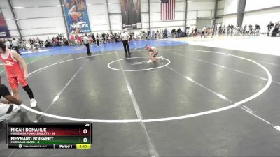 96 lbs Rd# 1 9:00am Friday - Micah Donahue, Minnesota Funky Singlets vs Meynard Boisvert, Maryland BLACK