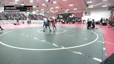 235 lbs Cons. Round 6 - Angelina Marquez, San Dimas vs Sofia Ibarra, Etiwanda