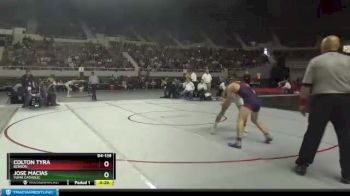 D4-138 lbs Cons. Semi - Jose Macias, Yuma Catholic vs Colton Tyra, Benson