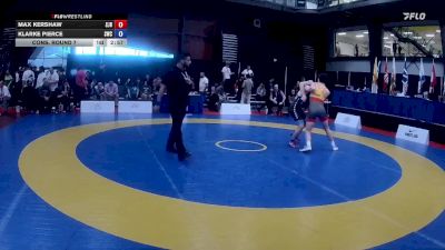 71kg Cons. Round 7 - Max Kershaw, Saskatoon Junior Huskies vs Klarke Pierce, Strathcona Wrestling Club