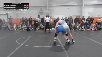 110 lbs Round 1 (10 Team) - Foster Sanders, Prodigy vs Brentlee Knittle, Empyre WC
